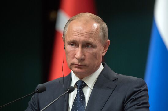 President Vladimir Putin visits Turkey