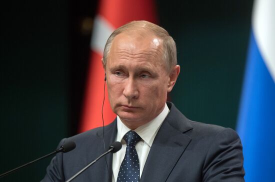 President Vladimir Putin visits Turkey