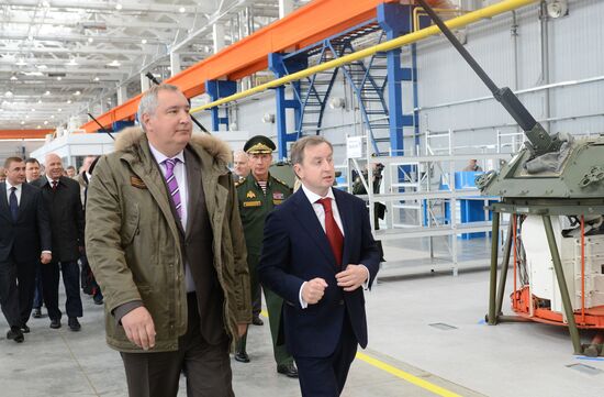 Deputy Prime Minister Dmitry Rogozin's working trip to Tula Region