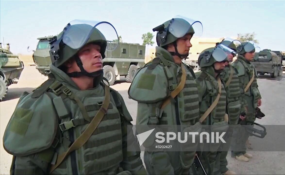 Deir ez-Zor cleared up by Russian de-miners