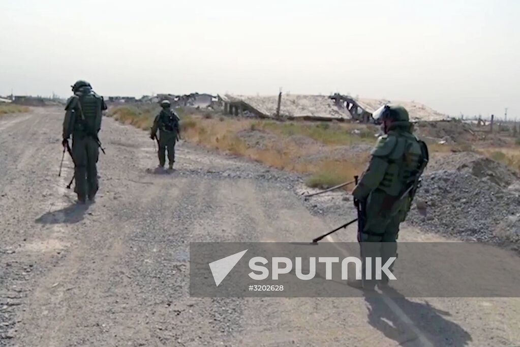 Deir ez-Zor cleared up by Russian de-miners