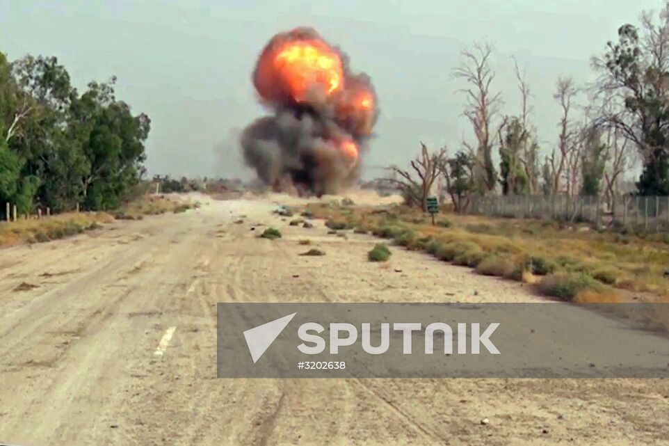 Deir ez-Zor cleared up by Russian de-miners