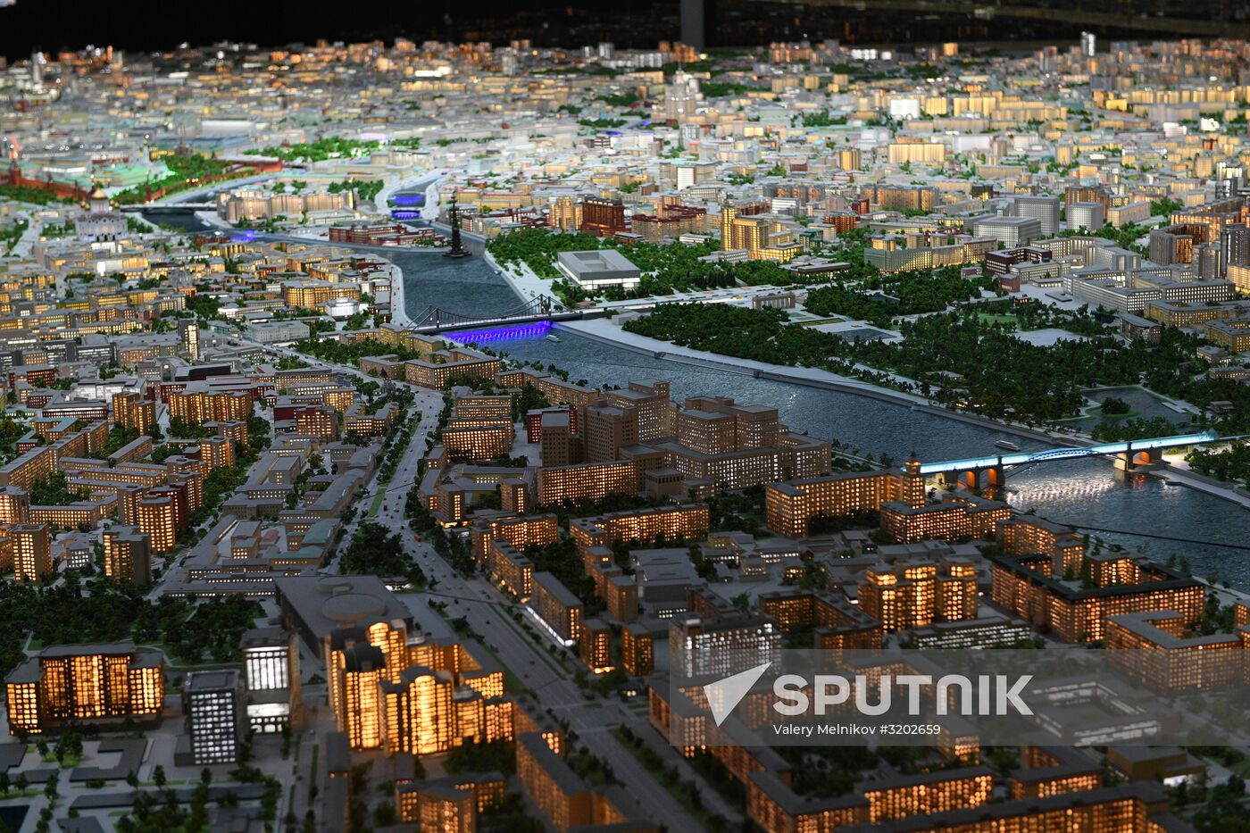 Model of Moscow presented at VDNKh