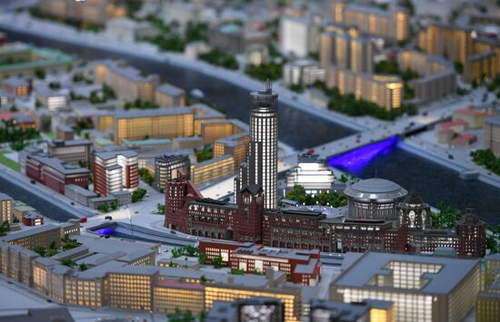 Model of Moscow presented at VDNKh