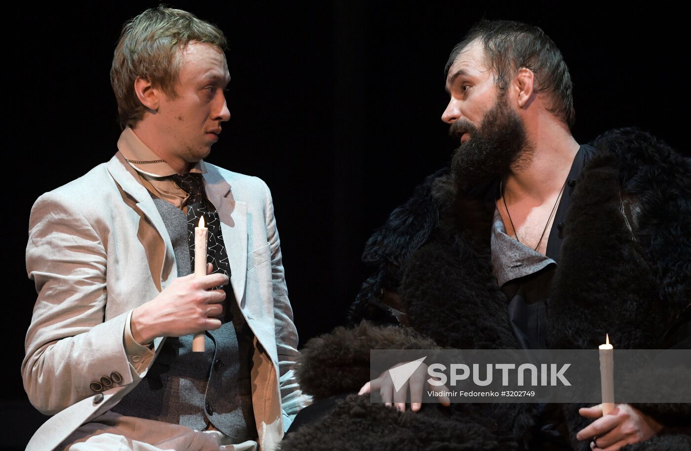 Pre-premiere showing of Idiot at Mossovet Theater