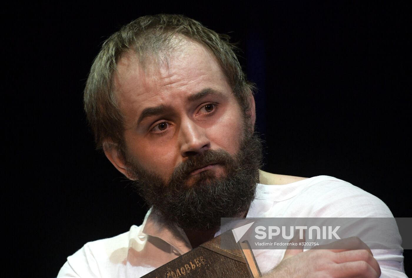 Pre-premiere showing of Idiot at Mossovet Theater