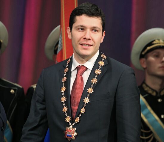 Kaliningrad Region governor Anton Alikhanov sworn in