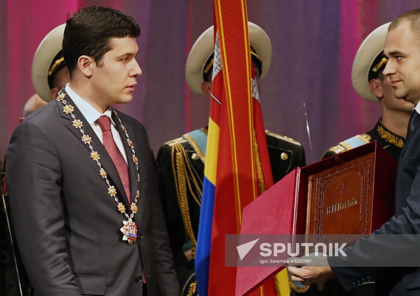 Kaliningrad Region governor Anton Alikhanov sworn in