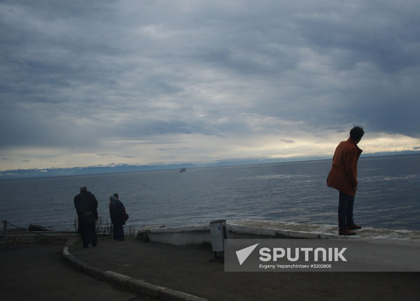 Listvyanka village on Lake Baikal