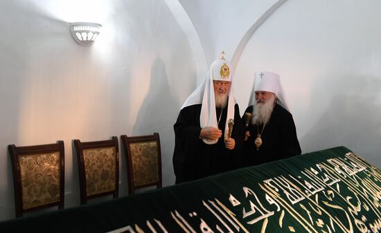 Patriarch Kirill visits Uzbekistan diocese