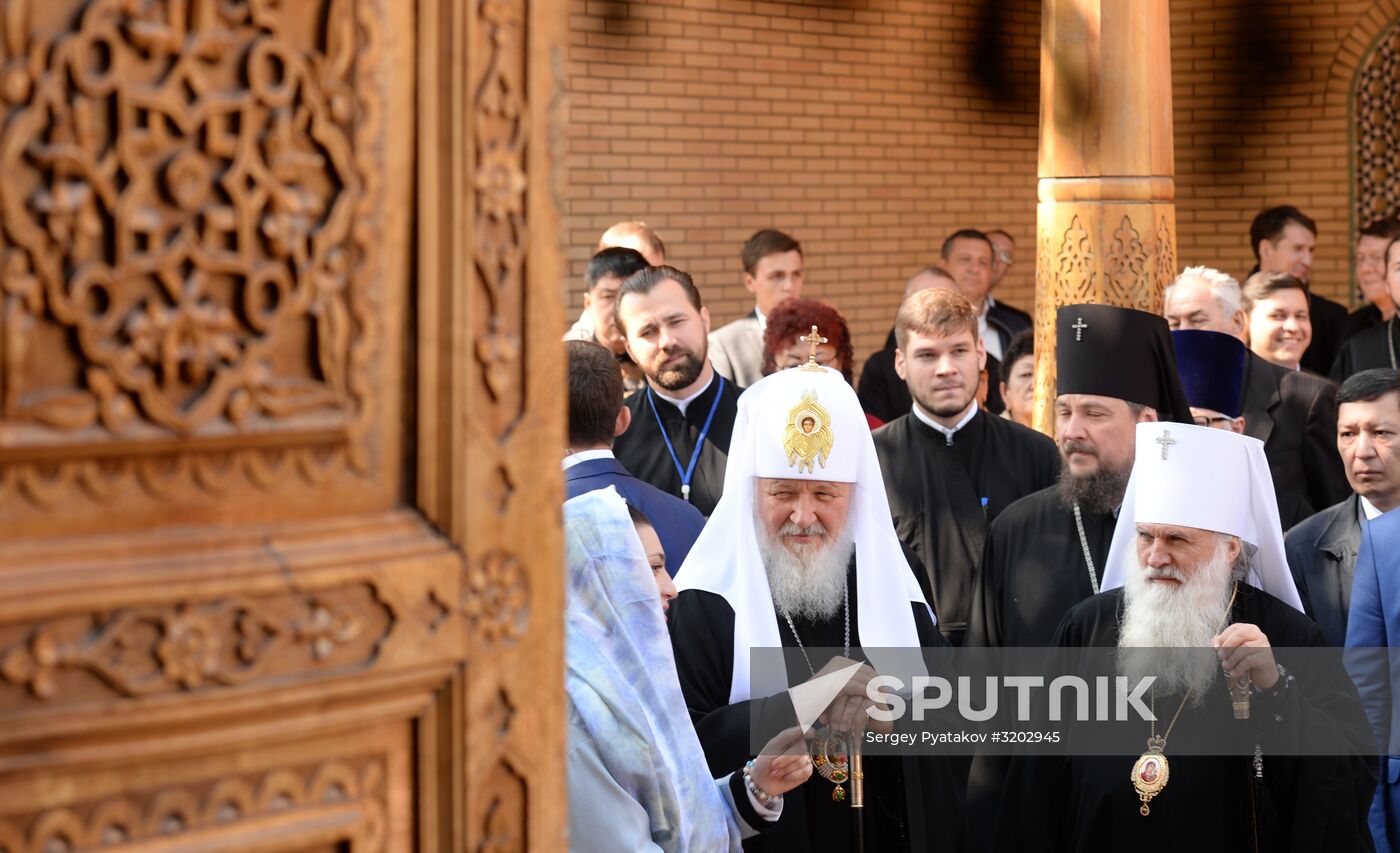 Patriarch Kirill visits Uzbekistan diocese