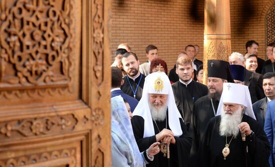 Patriarch Kirill visits Uzbekistan diocese