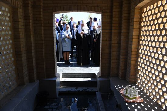 Patriarch Kirill visits Uzbekistan diocese