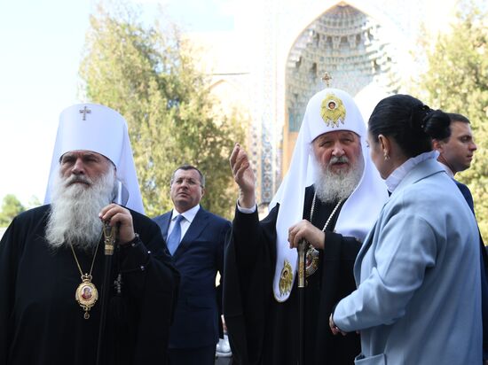 Patriarch Kirill visits Uzbekistan diocese