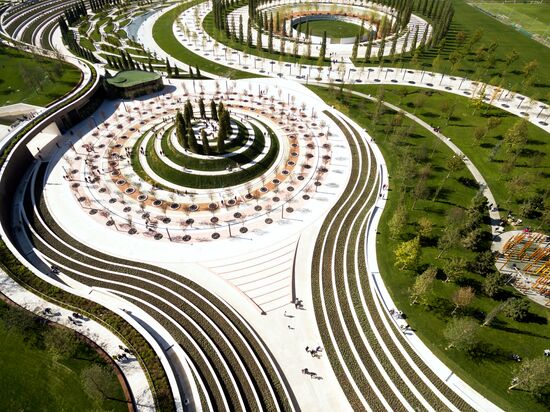 New park in Krasnodar