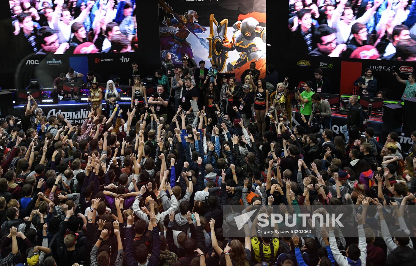 IgroMir 2017 exhibition and Comic Con Russia 2017 festival