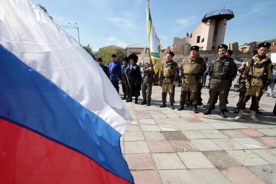 Yevpatoria Cossack Fun festival in Crimea