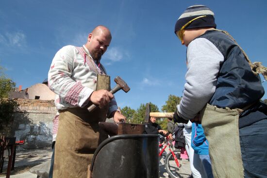 Yevpatoria Cossack Fun festival in Crimea