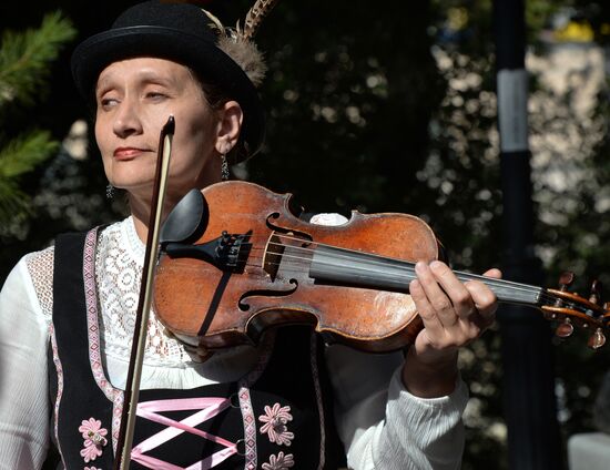 Second festival of national cultures, Meridian of Friendship, in Vladivostok