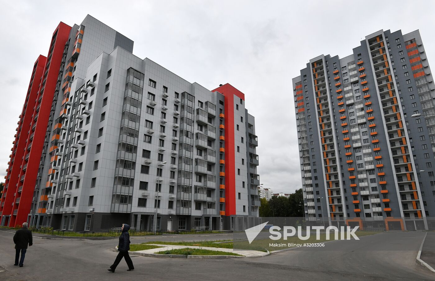 First houses for participants in relocation program