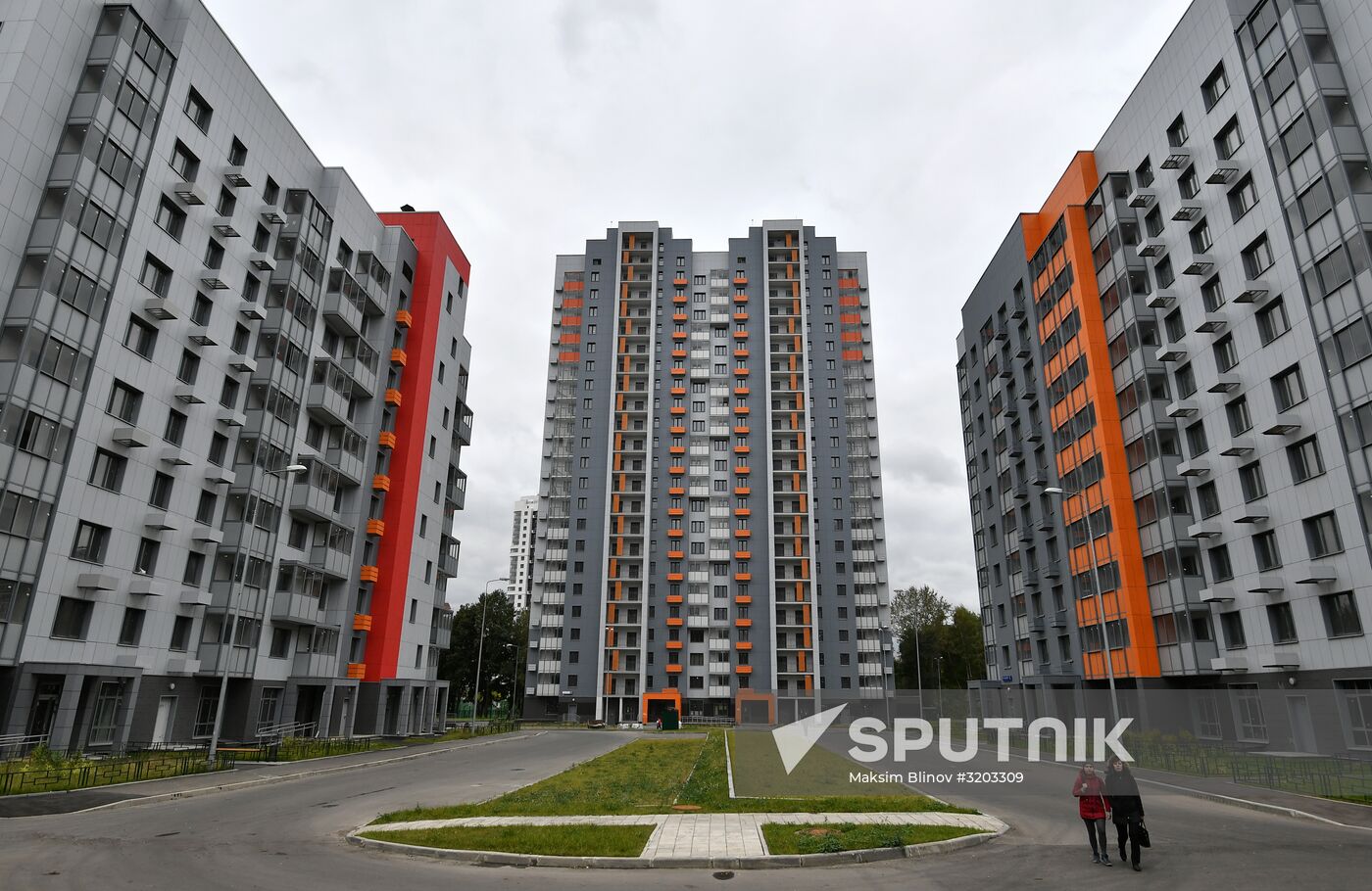 First houses for participants in relocation program