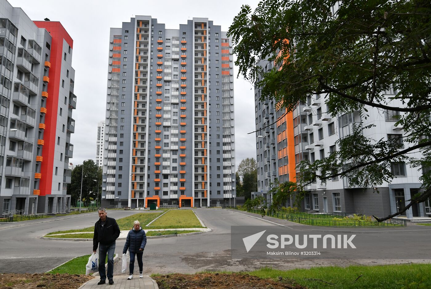 First houses for participants in relocation program