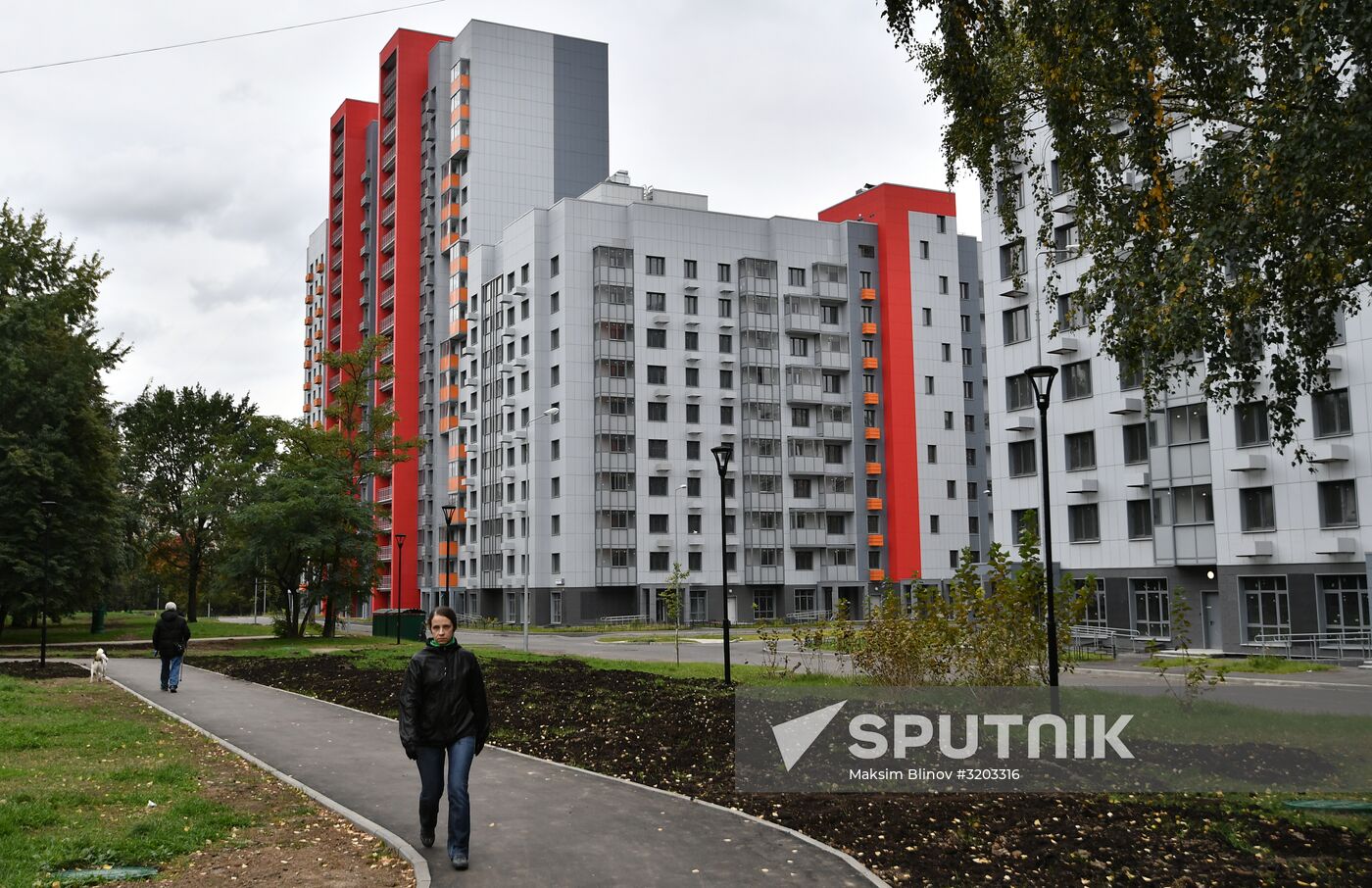 First houses for participants in relocation program