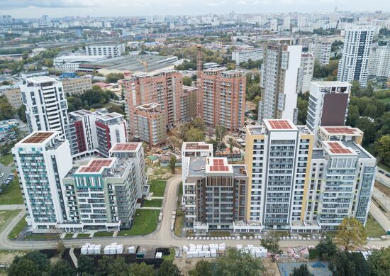 First houses for participants in relocation program
