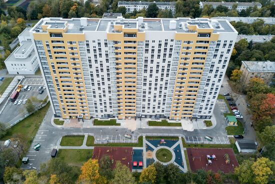 First houses for participants in relocation program
