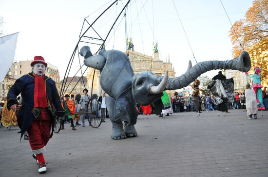 Golden Lion theatrical festival in Lviv