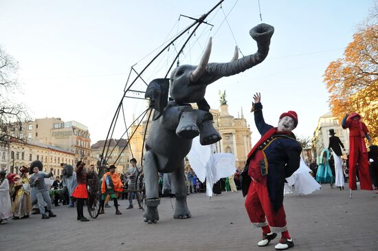Golden Lion theatrical festival in Lviv