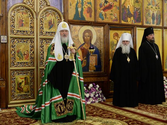 Patriarch Kirill visits Uzbekistan diocese