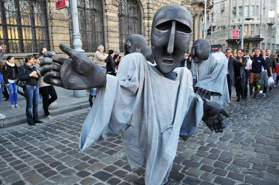 Golden Lion theatrical festival in Lviv