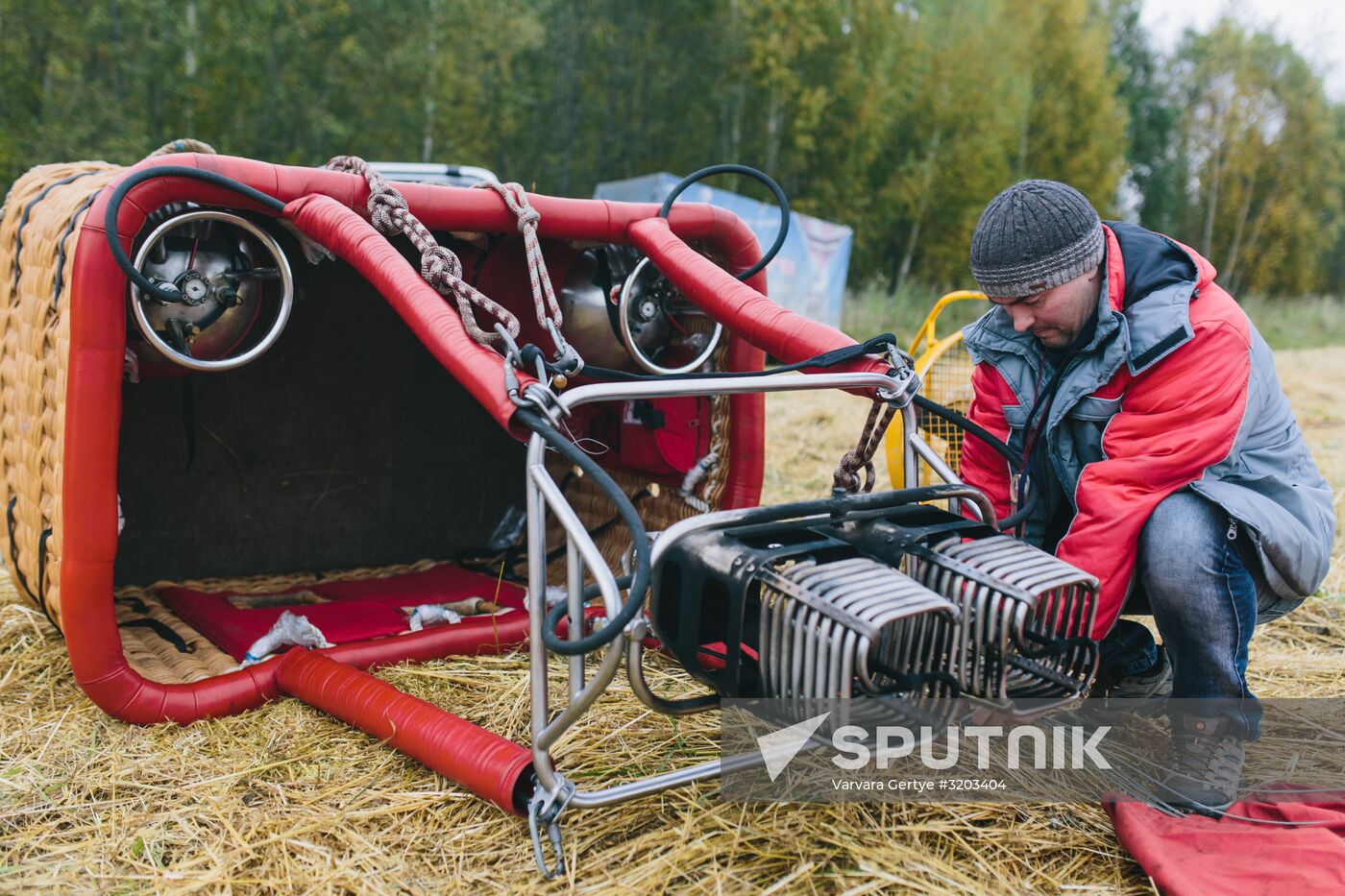 SkyFlyFest 2017 festival of air balloons in Ivanovo Region
