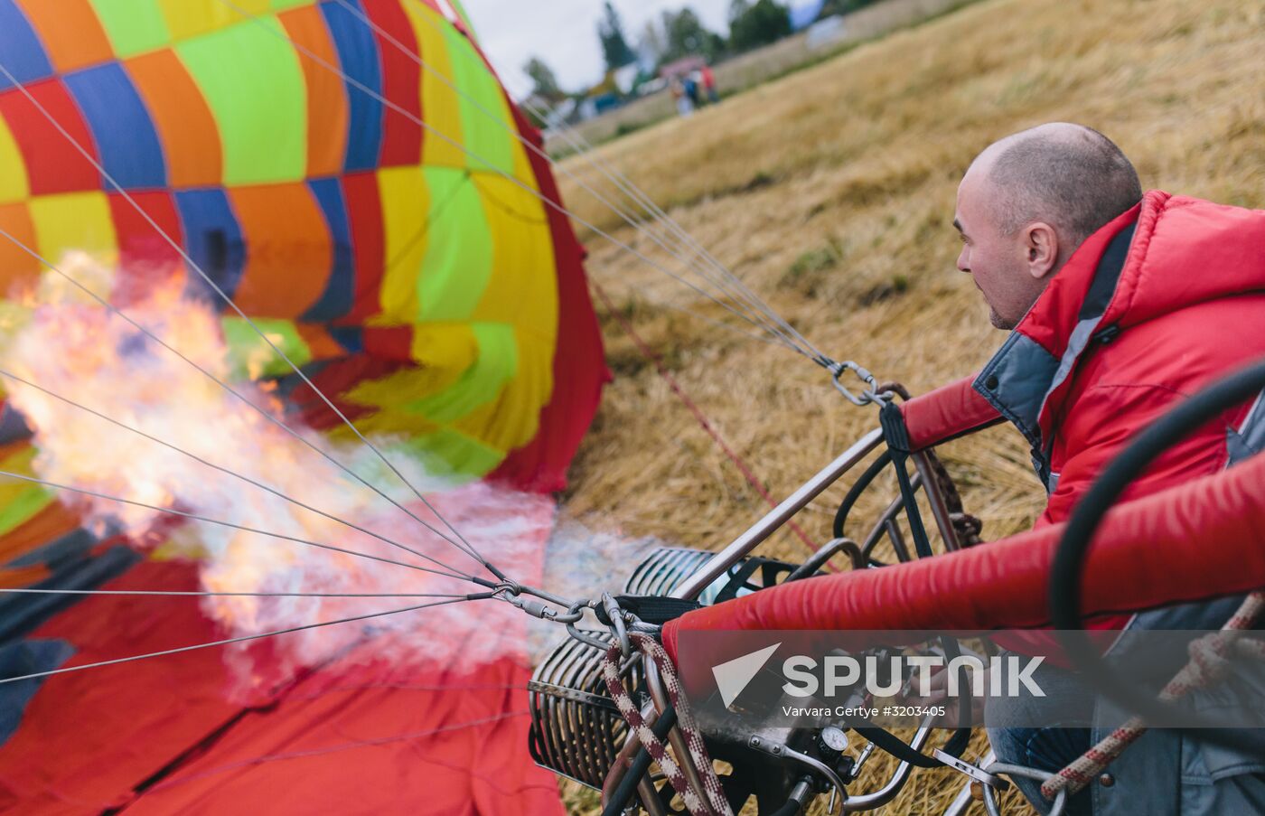 SkyFlyFest 2017 festival of air balloons in Ivanovo Region