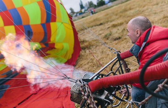 SkyFlyFest 2017 festival of air balloons in Ivanovo Region