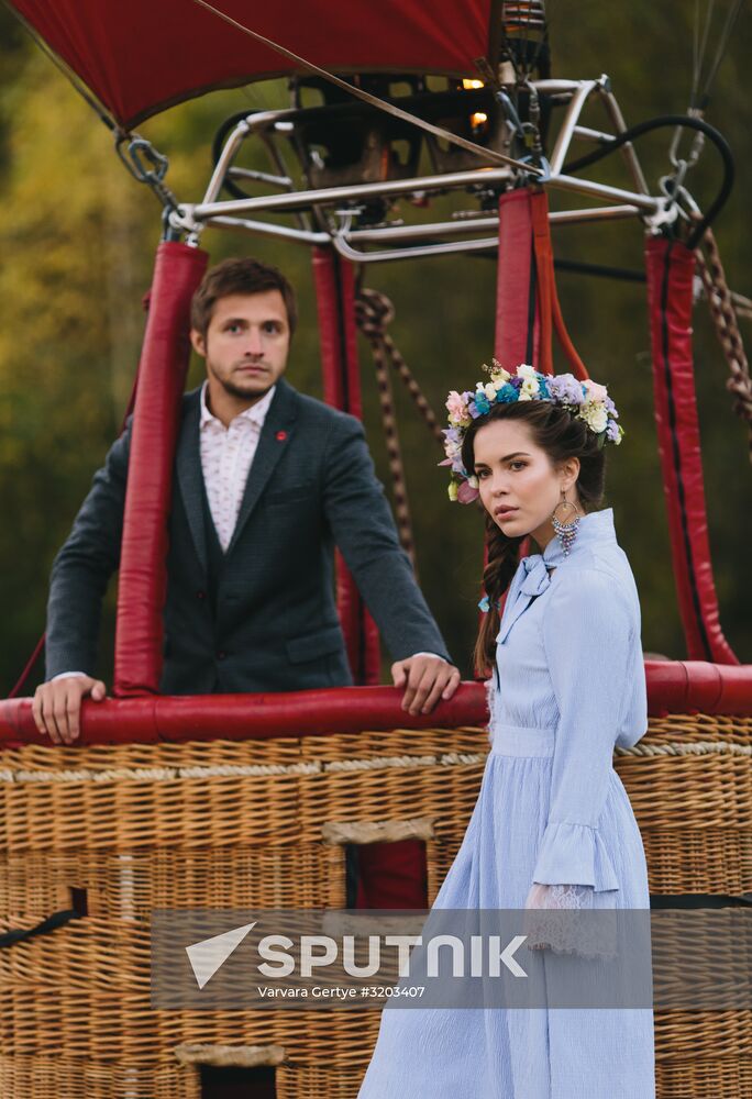 SkyFlyFest 2017 festival of air balloons in Ivanovo Region