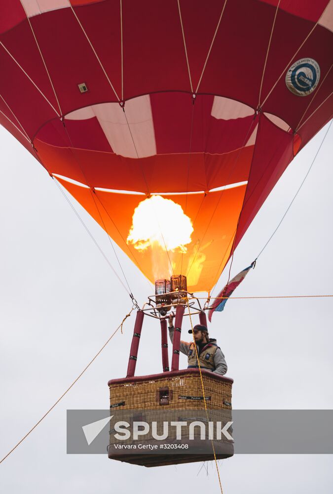 SkyFlyFest 2017 festival of air balloons in Ivanovo Region