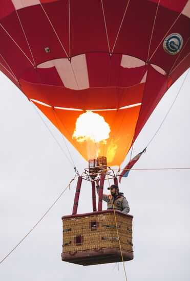 SkyFlyFest 2017 festival of air balloons in Ivanovo Region