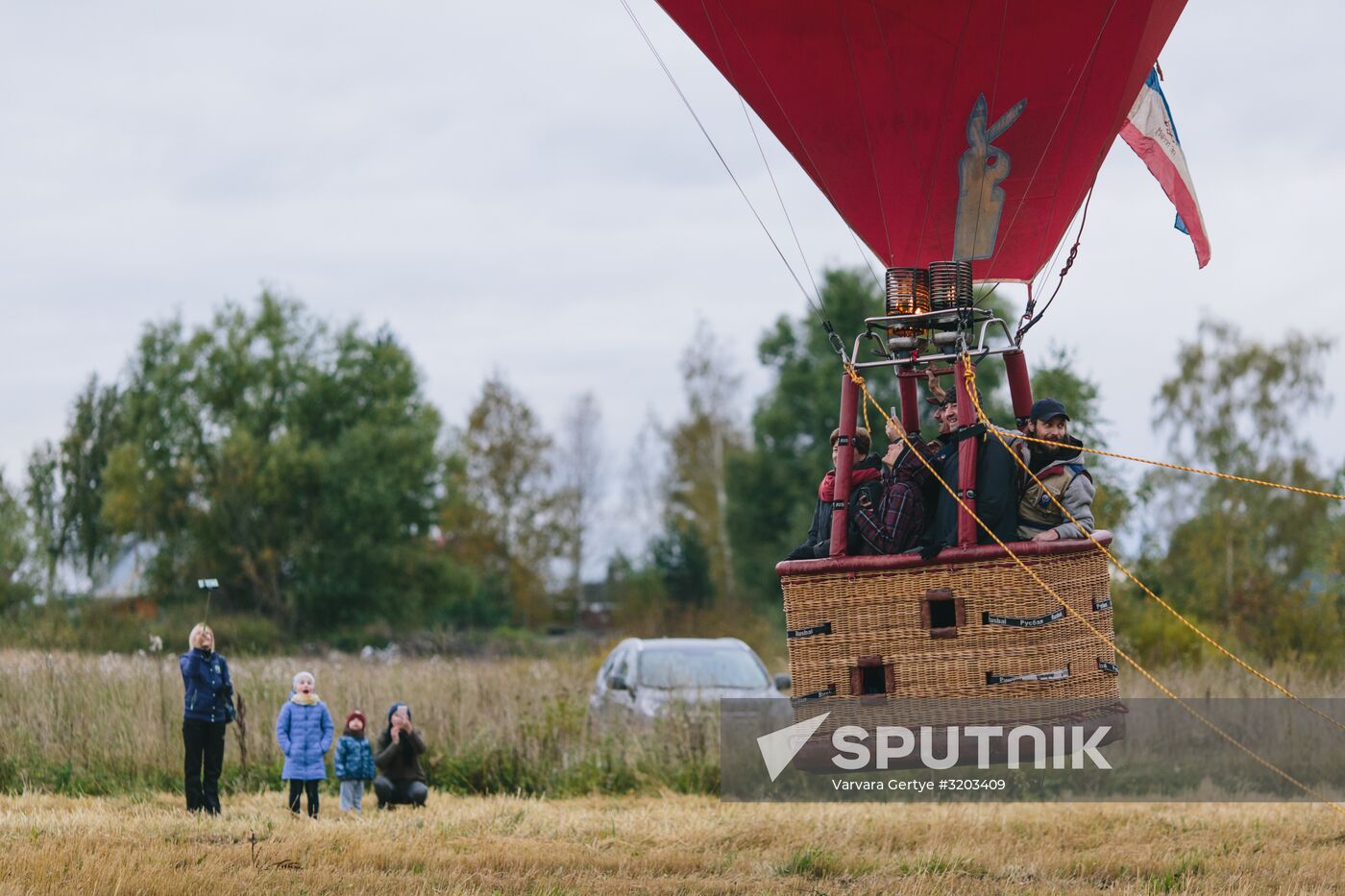 SkyFlyFest 2017 festival of air balloons in Ivanovo Region