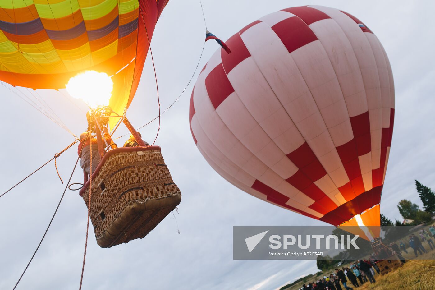 SkyFlyFest 2017 festival of air balloons in Ivanovo Region