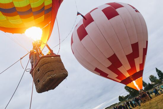 SkyFlyFest 2017 festival of air balloons in Ivanovo Region