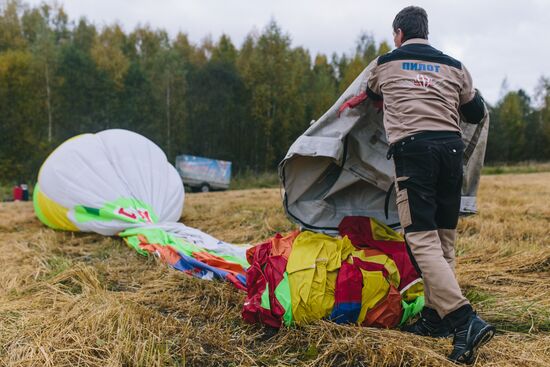 SkyFlyFest 2017 festival of air balloons in Ivanovo Region