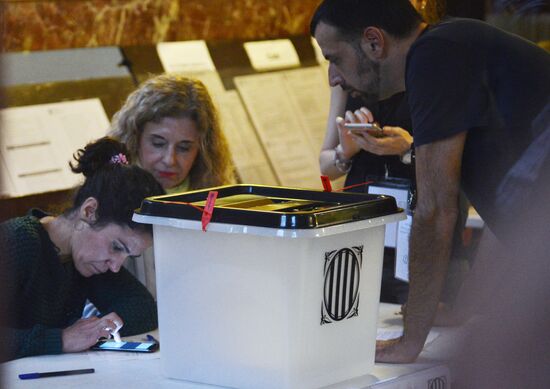 Referendum on Catalonia's independence