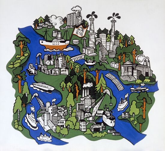 Western Siberia map