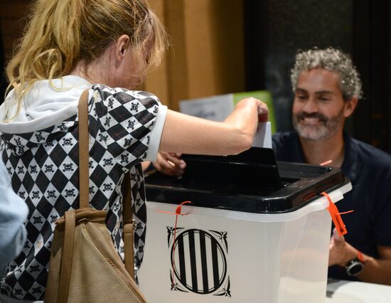 Referendum on Catalonia's independence