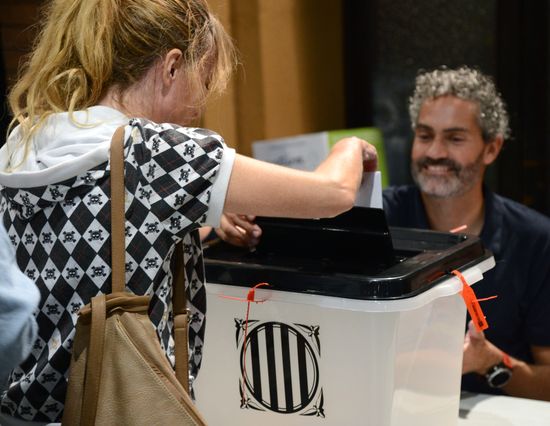 Referendum on Catalonia's independence
