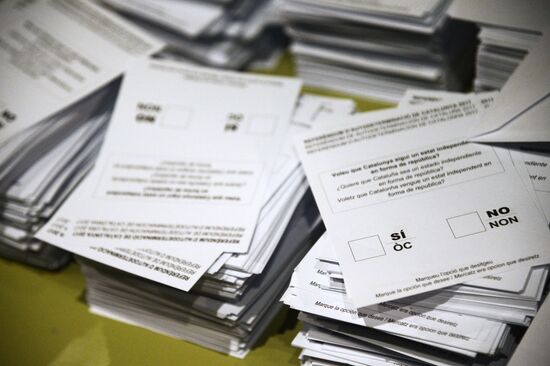 Referendum on Catalonia's independence