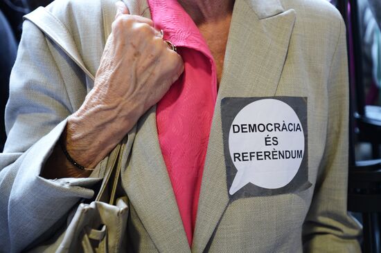 Referendum on Catalonia's independence