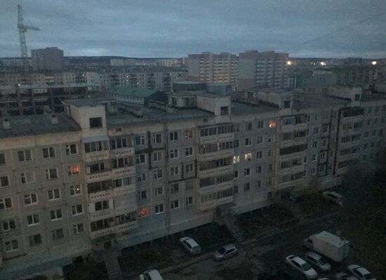 Crash at Yakut State District Power Station